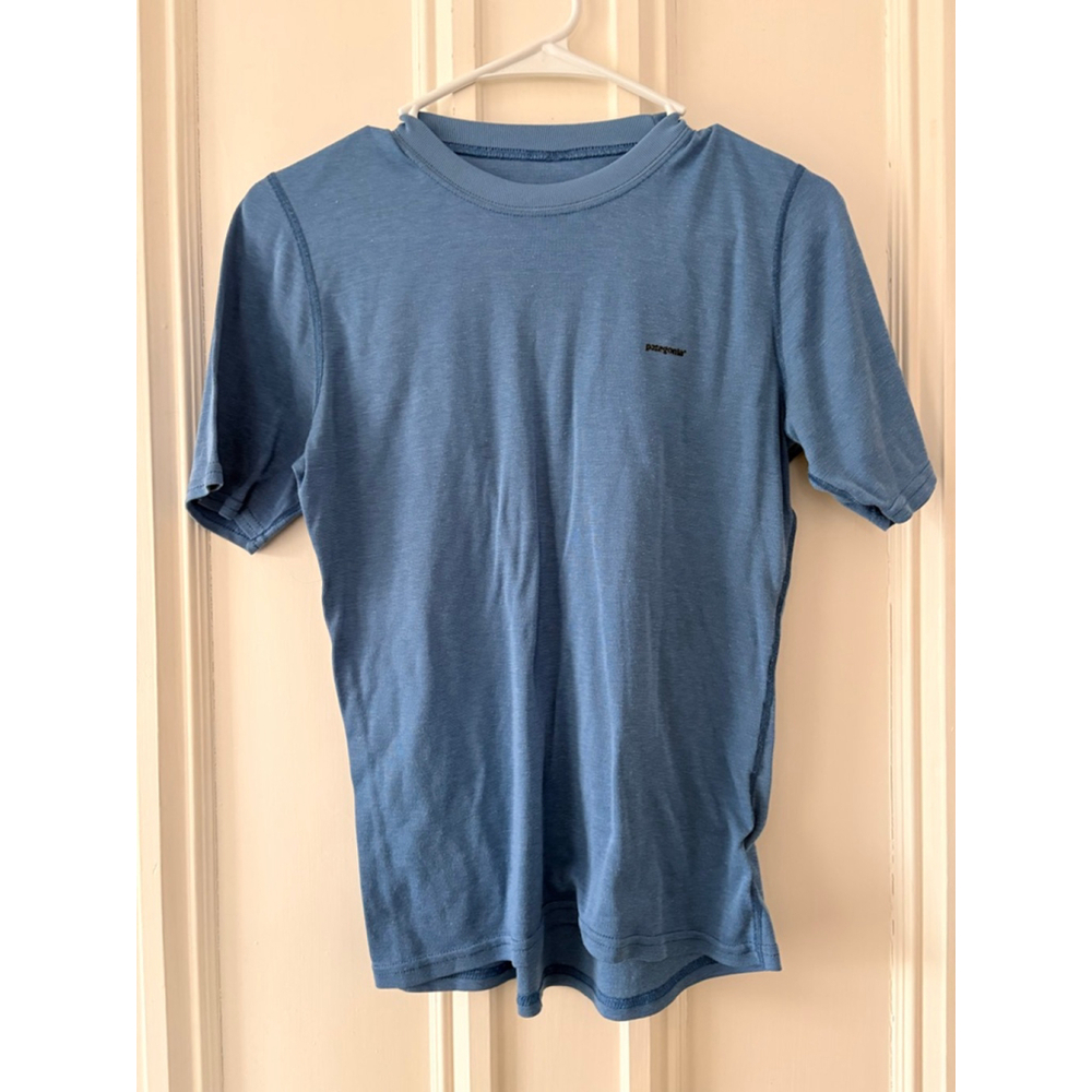 Patagonia Men's Cailene Blue Short Sleeve Tee S